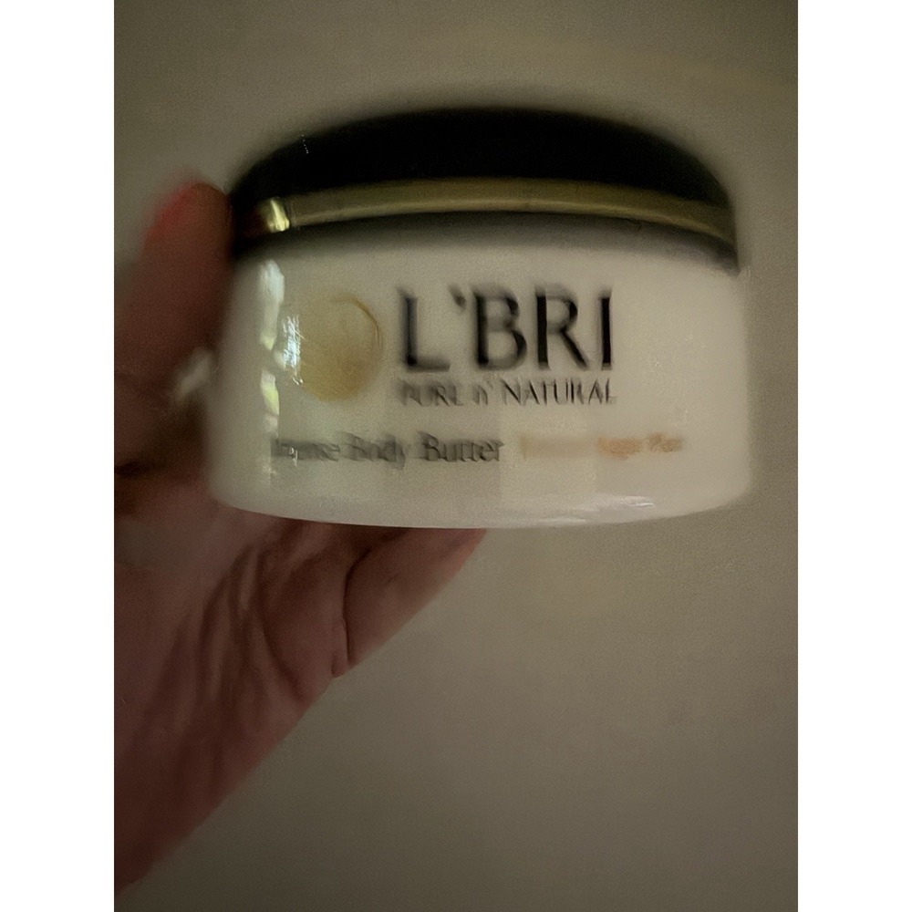 L'BRI Pure n' Natural Intense Body Butter *FROSTED SUGAR PLUM* Brand New